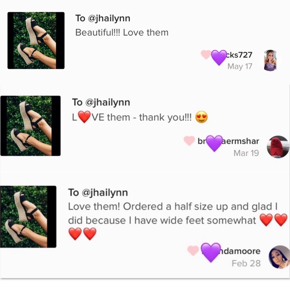 Black Scalloped Espadrille platform sandal - Picture 8 of 9